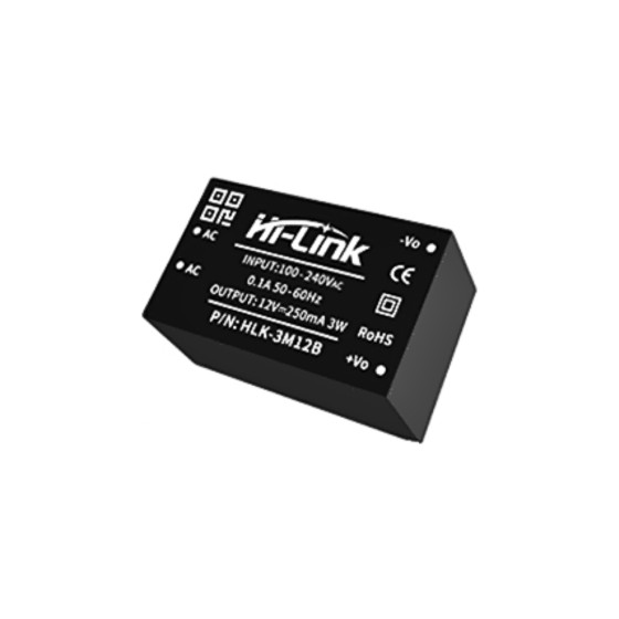 AC to DC 3.3V/5V/9V/12V/15V/24V 3w Step Down mini Power Supply Converter Module switch power module HLK-3M05B/3M12B/3M15B/3M24B