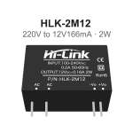 AC-DC power module 2W series 220V to 3.3V5V12V24V voltage reduction and stabilization single circuit output HLK-2M12