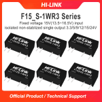 F1505S-1WR3/F1503S/F1512S/F1515S/F1524S-1WR3 DC to DC 15V to 3.3V/5V/9V/12V/15V/24V 1W power module/converter