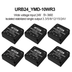 URB2405YMD-10WR3 URB2412YMD/ URB2424YMD DC-DC isolated power module 110V to 3/9/12/15/24 single output power converter module