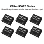 K7805-500R3/K7803-500R3/K7812-500R3 24V to 3.3V 9V 5V 12V 15V DC DC Non-isolated voltage stabilization power module