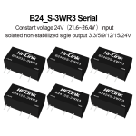 B2405S-3WR3 power module B2403/B2409/B2412/B2415/B2424S-3WR3 isolated non stabilized voltage power converter