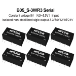 B0505S-3WR3 power module B0503/B0509/B0512/B0515/B0524S-3WR3 isolated non stabilized voltage power converter