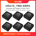 URA1D05/12/24YMD-6WR3 DC-DC isolated power module 110V to 5V/12V/24V dual output power converter