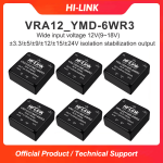 VRA1212YMD-6WR3 Hi-link dc-dc 6W VRA1203/VRA1205/VRA1215/VRA1224YMD-6WR3 voltage stablization dual output power converter module