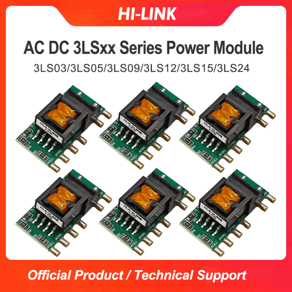 3LS03/3LS05/3LS09/3LS12/3LS15/3LS24 AC-DC 220v to 3.3/5/9/12/15/24V 3w Step Down Mini Power Supply Converter Module