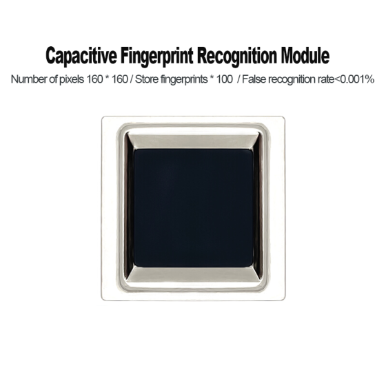 Hi-link fingerprint recognition module HLK-ZW0608 square semiconductor capacitive fingerprint acquisition sensor switch module