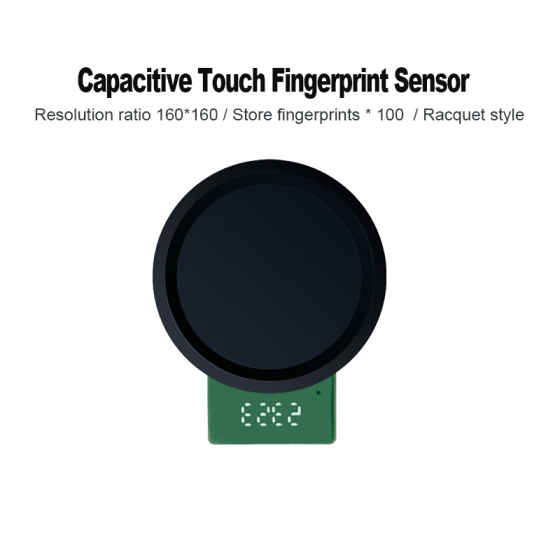 Hi-link fingerprint recognition module HLK-ZW0642 capacitive touch ball racket shaped fingerprint door lock acquisition sensor module