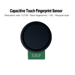 Hi-link fingerprint recognition module HLK-ZW0919 capacitive touch ball racket shaped fingerprint door lock acquisition sensor module